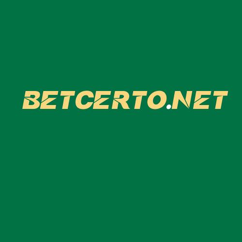 Logo da BETCERTO.NET