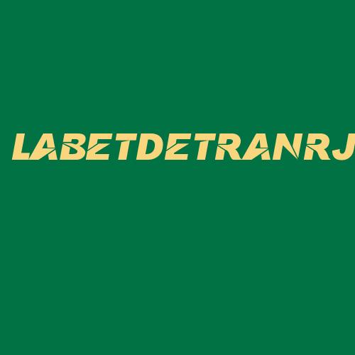 Logo da LABETDETRANRJ